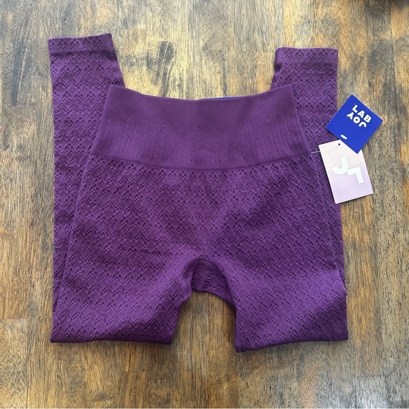 JoyLab Textured Violet Leggings size small - Picture 3 of 4